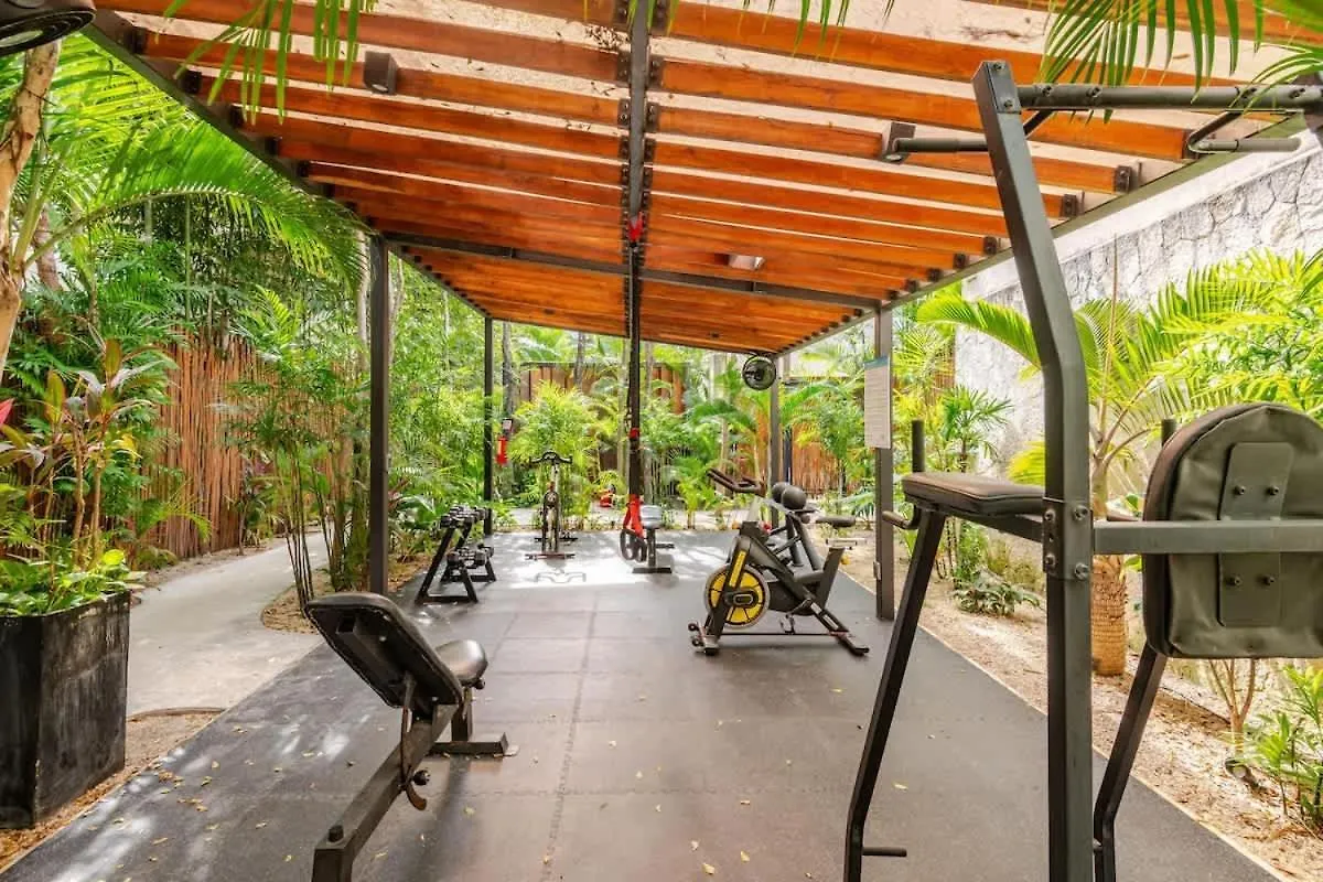 Villa Bambu Con Alberca Privada En Tulum