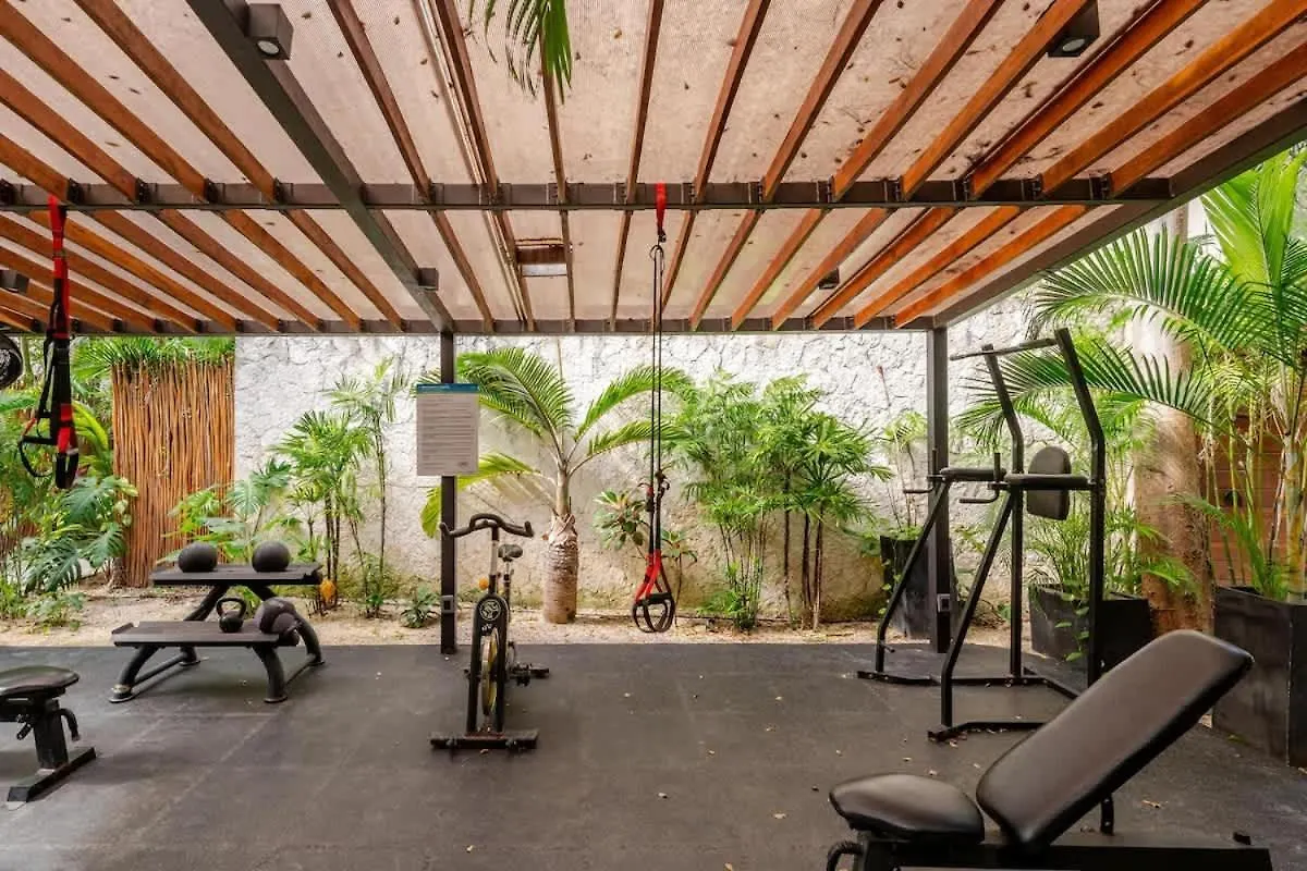 Villa Bambu Con Alberca Privada En Tulum Mexico