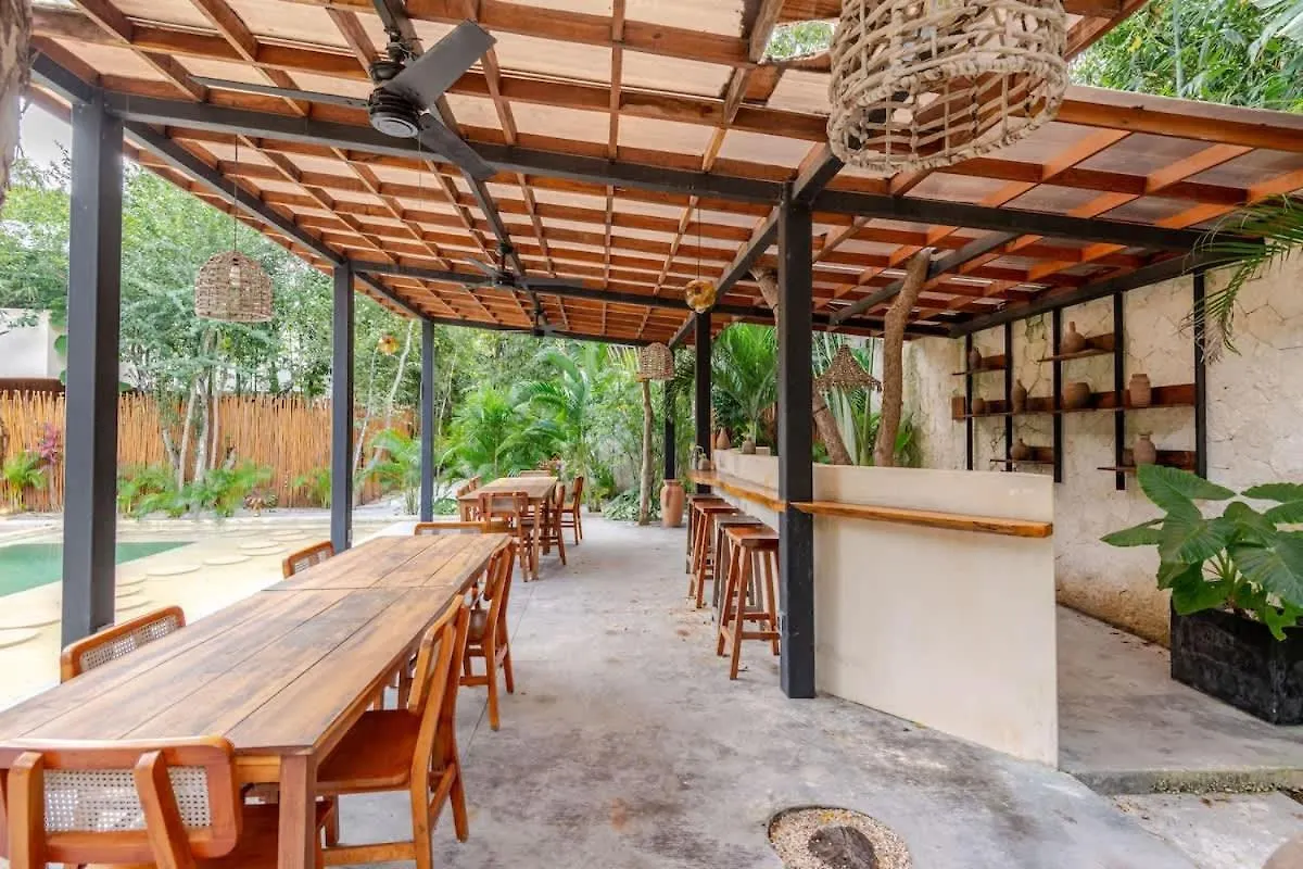 Villa Bambu Con Alberca Privada En Tulum 0*,