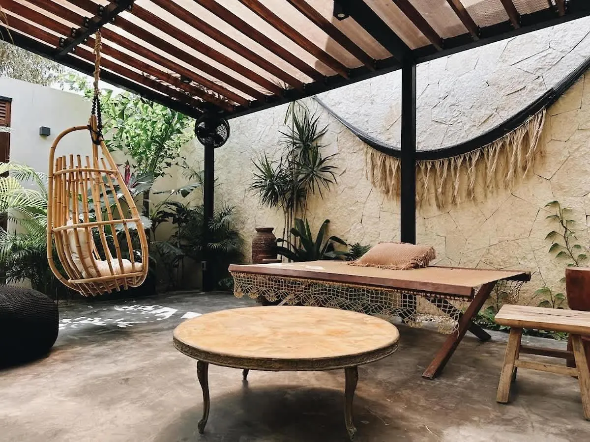 Villa Bambu Con Alberca Privada En Tulum
