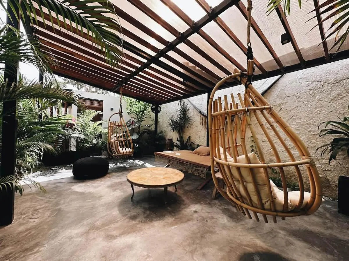 Villa Bambu Con Alberca Privada En Tulum