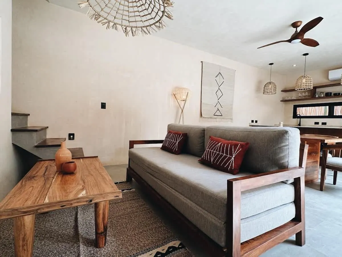 Villa Bambu Con Alberca Privada En Tulum