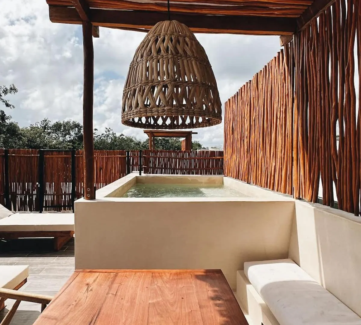 Villa Bambu Con Alberca Privada En Tulum