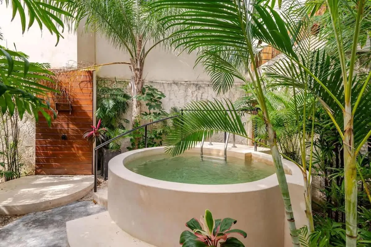 Villa Bambu Con Alberca Privada En Tulum