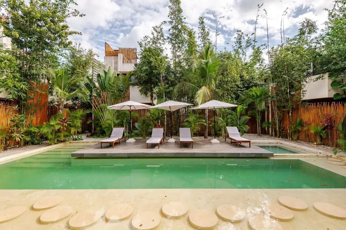 Villa Bambu Con Alberca Privada En Tulum 0*,  Mexico