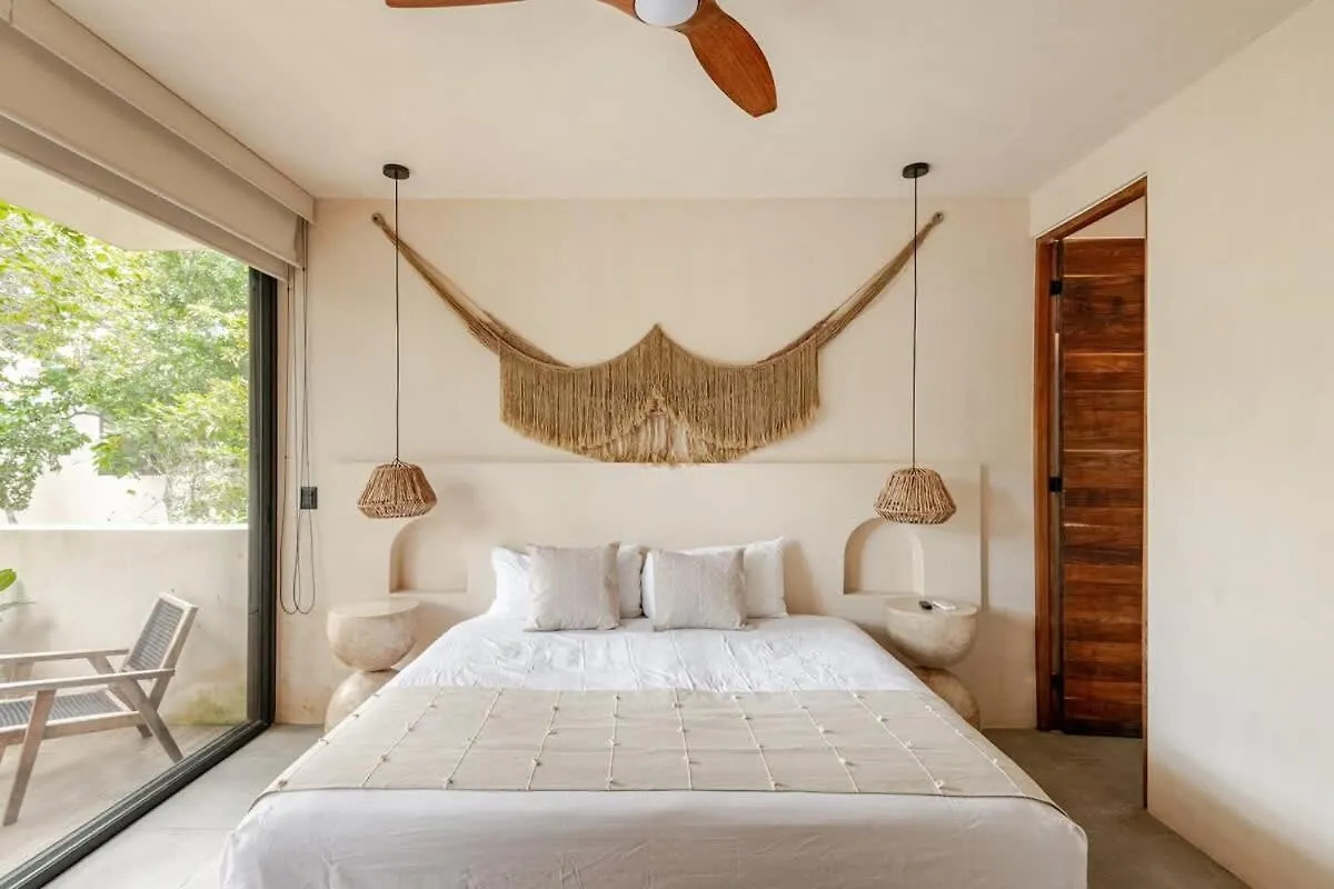 Villa Bambu Con Alberca Privada En Tulum Mexico