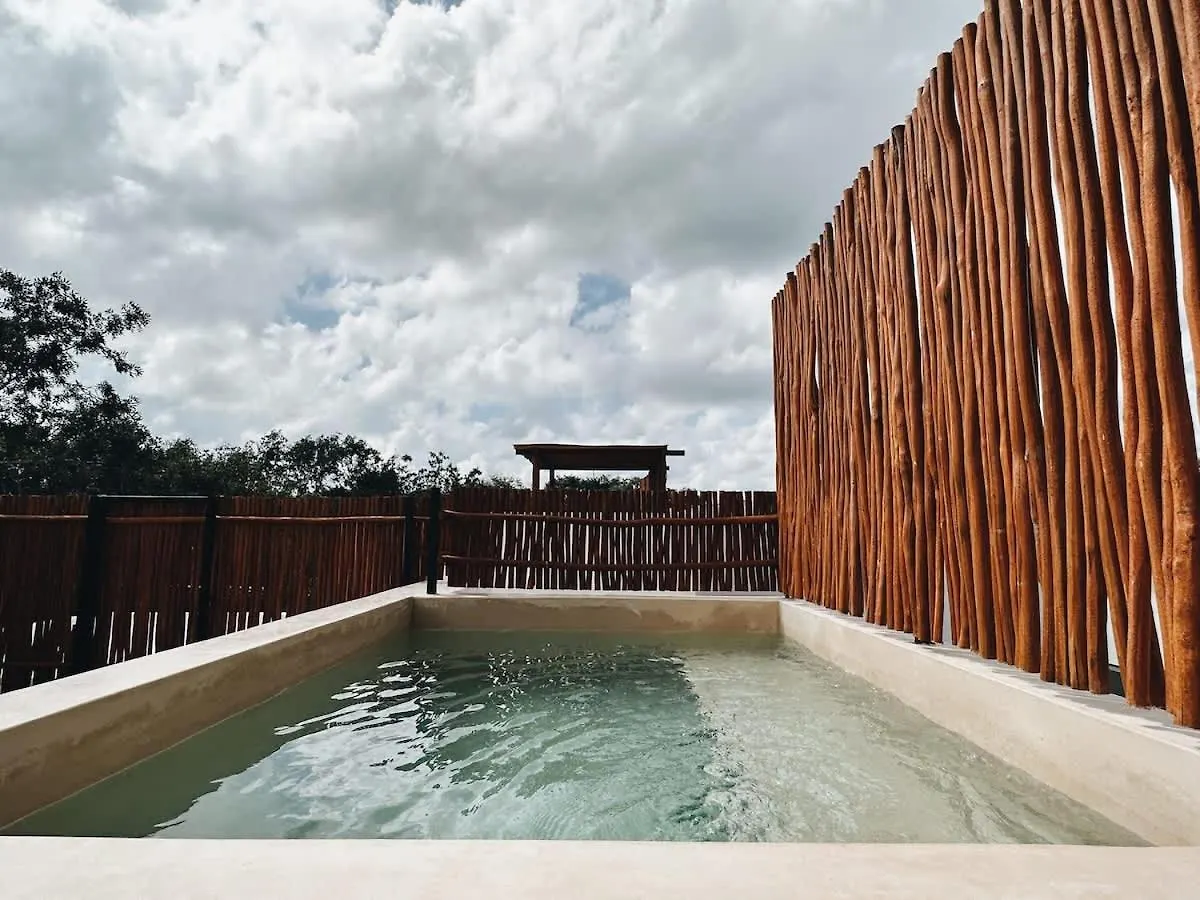 Villa Bambu Con Alberca Privada En Tulum