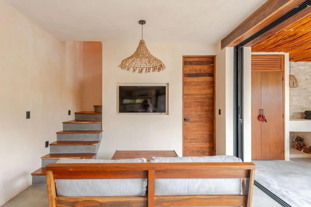 Villa Bambu Con Alberca Privada En Tulum
