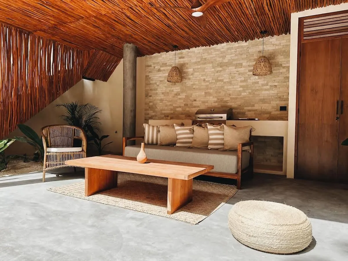 Villa Bambu Con Alberca Privada En Tulum Mexico