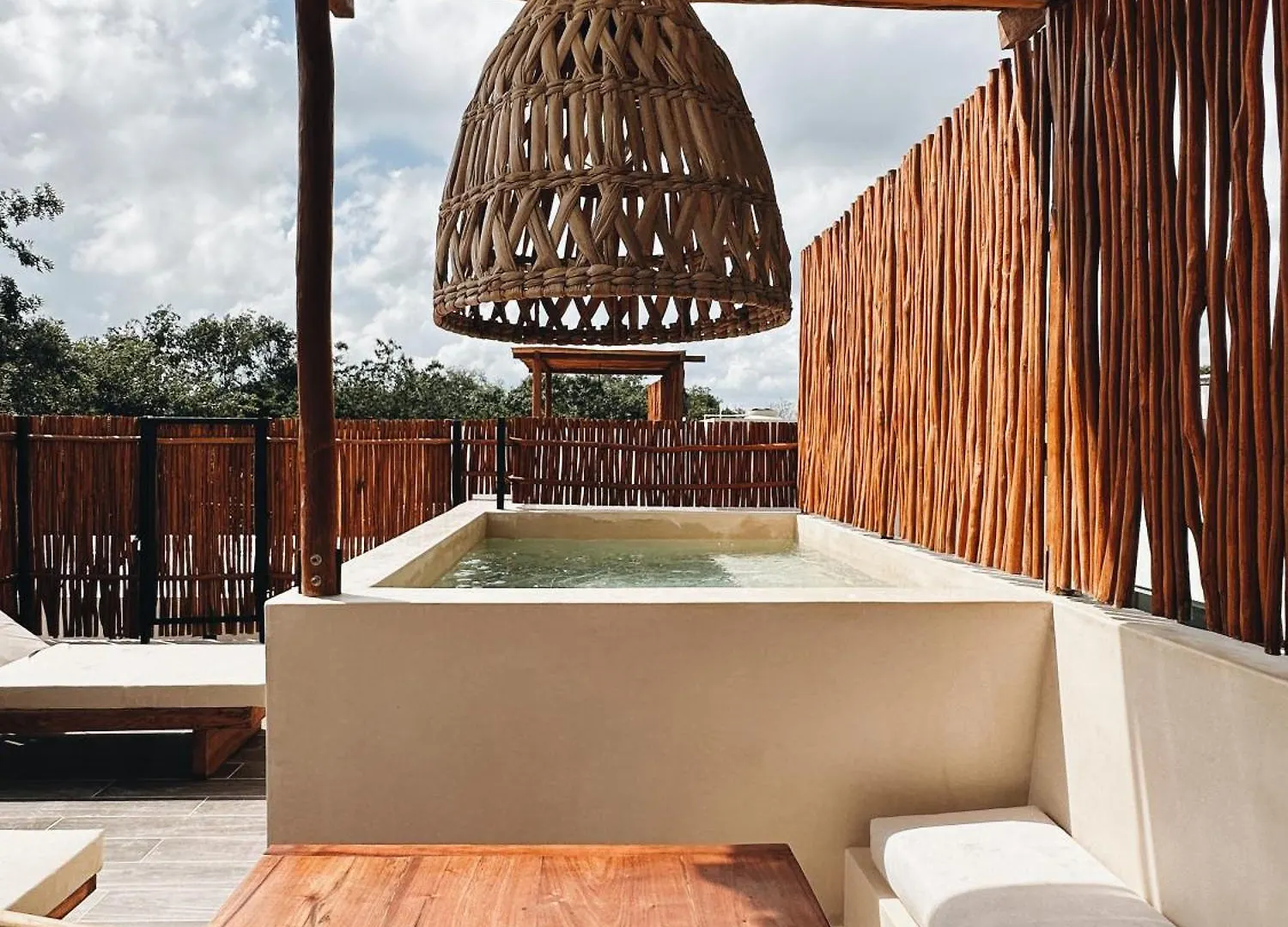 Villa Bambu Con Alberca Privada En Tulum